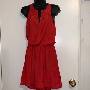 RAMY BROOK New York Small Red MIDI Dress EUC